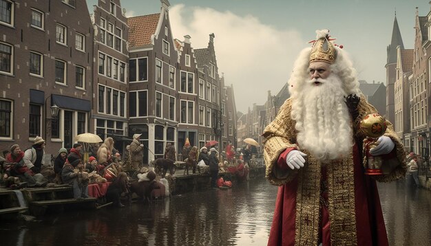 Foto de nederlandse sinterklaas