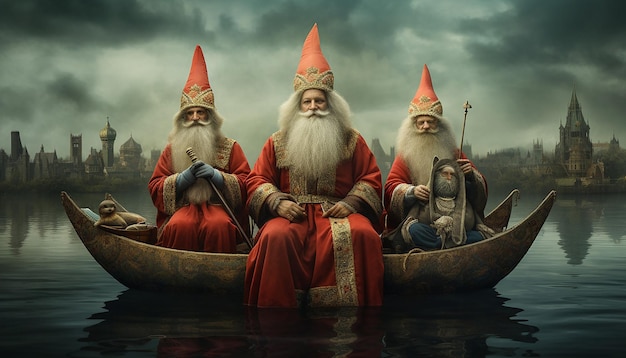 Foto de nederlandse sinterklaas