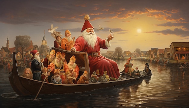 Foto de nederlandse sinterklaas