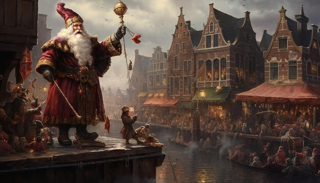 Foto de nederlandse sinterklaas