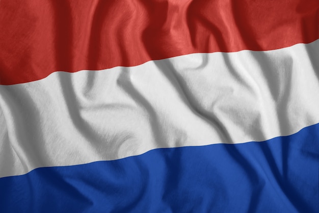 Foto de nederlandse vlag