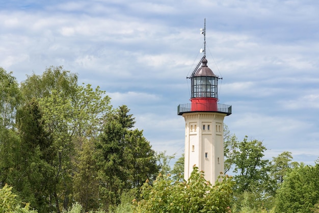 Foto de nieuwe inactieve vuurtoren bij kaap rozewie