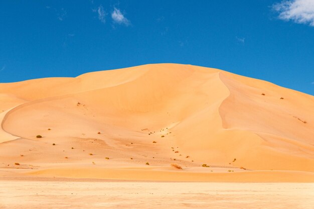 De Omaanse Rub alChali-woestijn in de zomer
