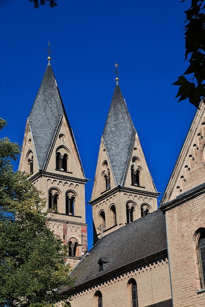 De oude kerk, Koblenz, Duitsland