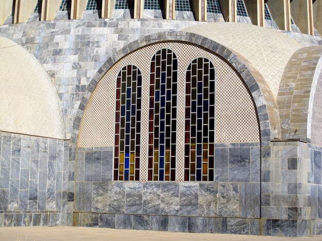 De oude orthodoxe kerk in de stad Axum, Ethiopië