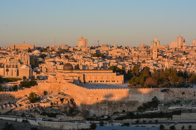 De oude stad in Jeruzalem