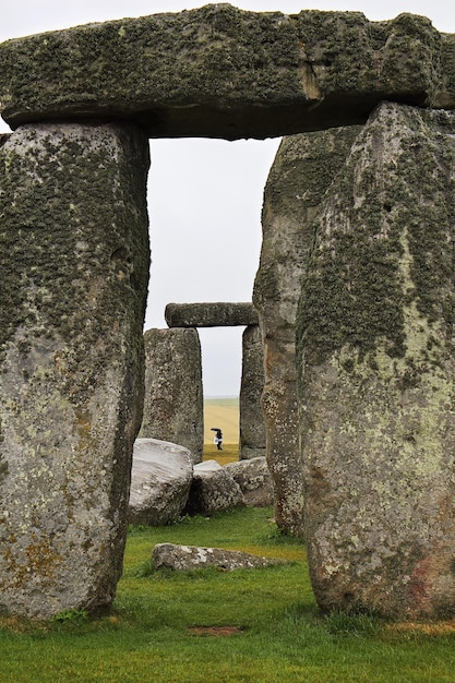 De oude tempel van stonehenge engeland uk