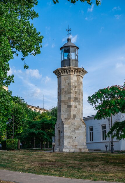 De oude vuurtoren in Constanta, Roemenië