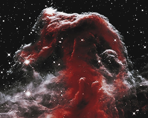 De Paardekopnevel in het sterrenbeeld Orion (De Jager) Elementen van deze afbeelding zijn geleverd door NASA.