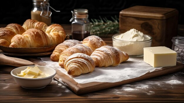 De perfecte ontbijtgezel Franse croissants, altijd heerlijk