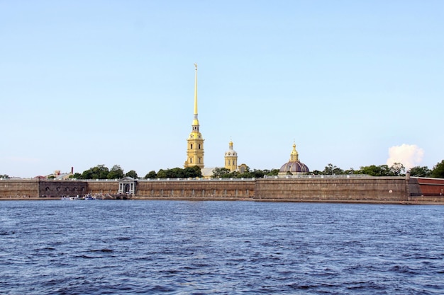 De Petrus- en Paulusvesting Sint-Petersburg Rusland