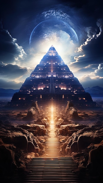 Foto de piramide van de wereld