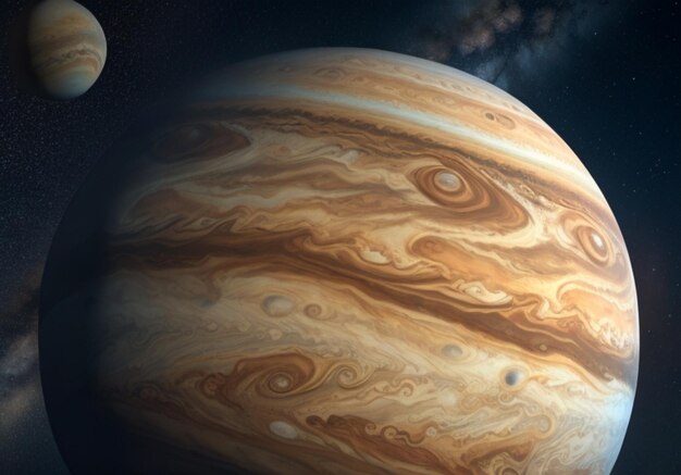 De planeet Jupiter Foto