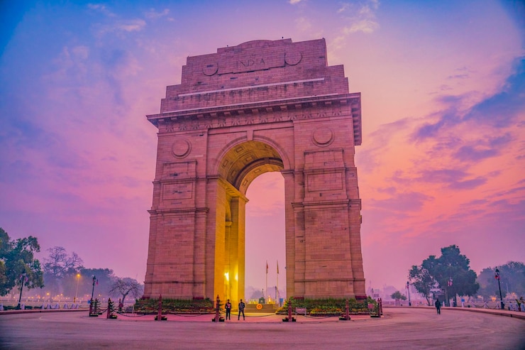 Foto de poort van india.