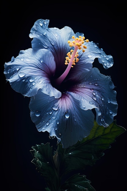 De prachtige hibiscus of Bunga Raya