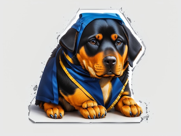 De prachtige rottweiler