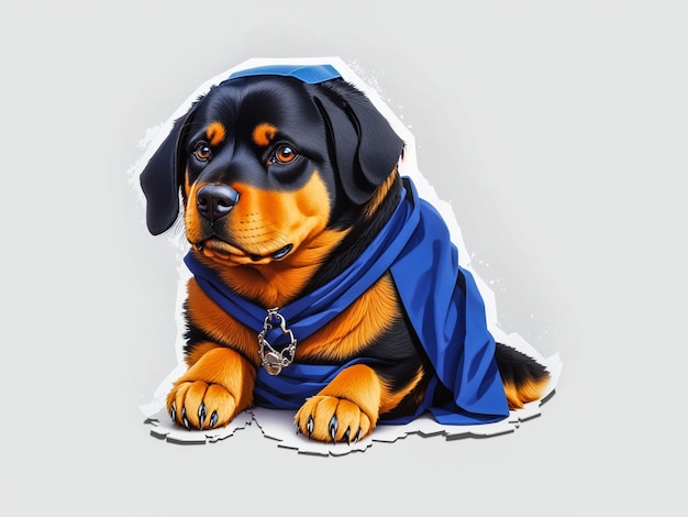 De prachtige rottweiler