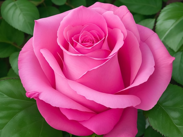 De prachtige roze roos