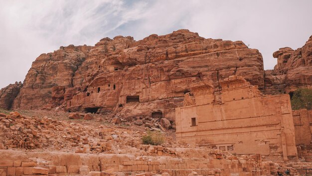 De rode steen in wadi rum