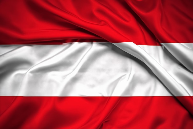 De rood-witte vlag symboliseert eenheid en patriottisme