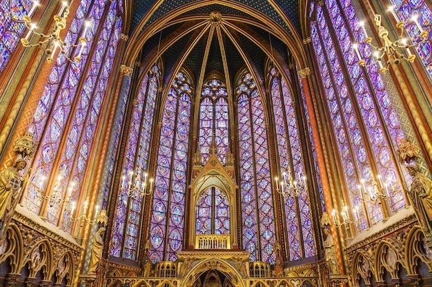 De sainte chapelle (heilige kapel) in parijs