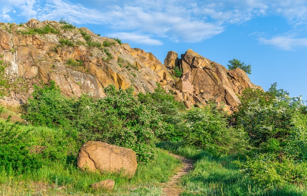 De schoonheid van de natuur in Migiya, Oekraïne