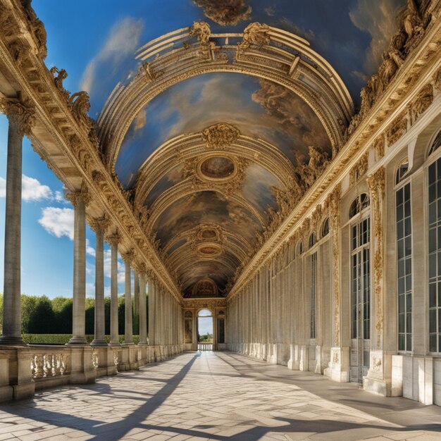 De schoonheid van het paleis van Versailles