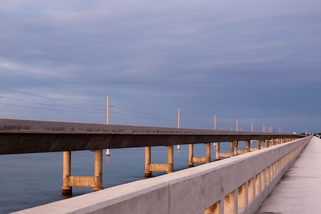 De Seven Mile Bridge is een beroemde brug in de Florida Keys.