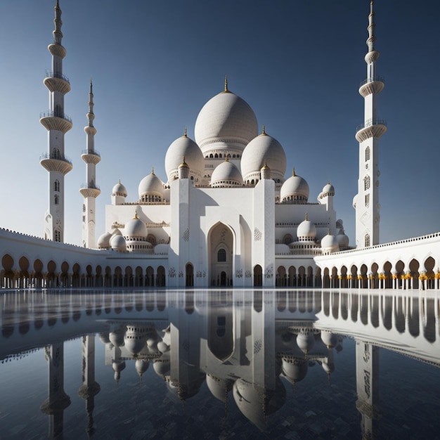 De Sheikh Zayed Grand Mosque in Dubai