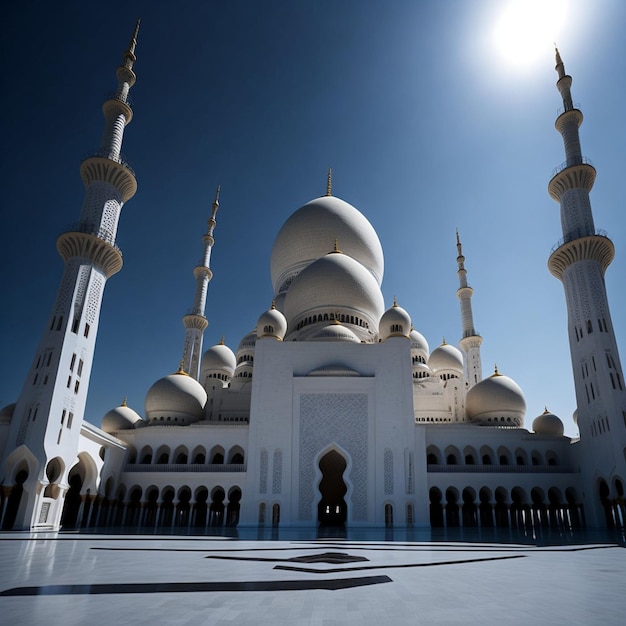 De Sheikh Zayed Grand Mosque in Dubai