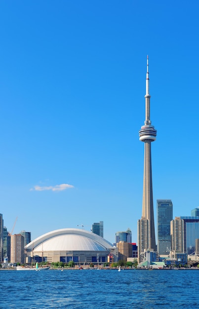 De skyline van Toronto overdag