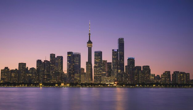 De skyline van Toronto