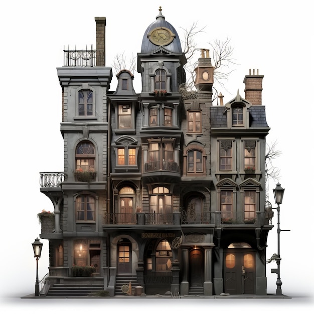 De spookachtige schuilplaats een angstaanjagend Victoriaans Londense juweel onthult een nauwgezet vervaardigd model