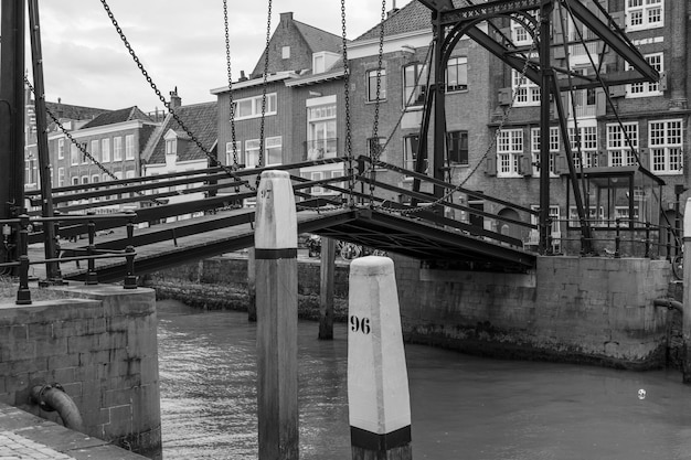 Foto de stad dordrecht in nederland