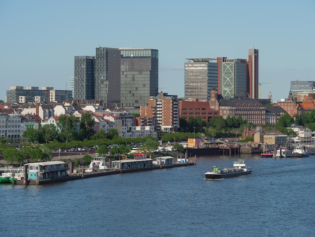 De stad Hamburg.