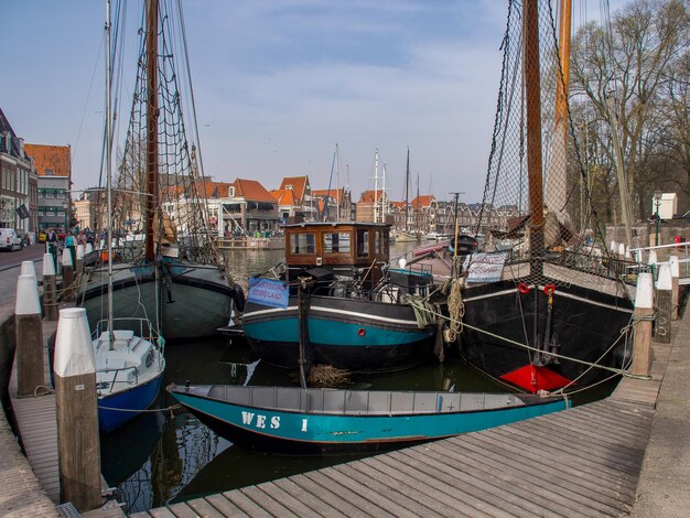 Foto de stad hoorn in nederland.