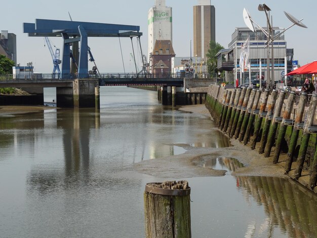 de stad Husum aan de Noordzee