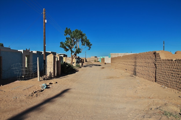 De stad Karma in Soedan, Afrika