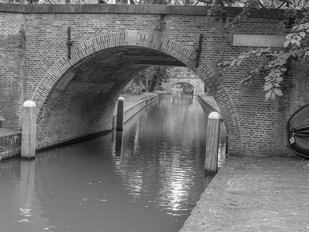 de stad Utrecht in Nederland