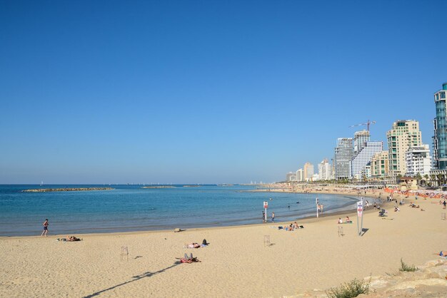 De stranden van Tel Aviv