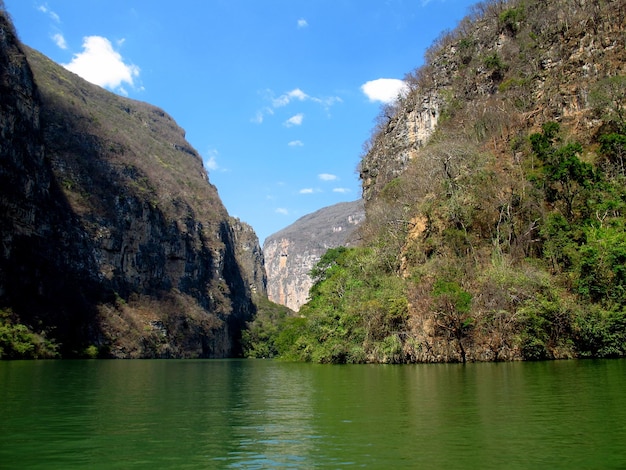 De Sumidero-kloof in Mexico