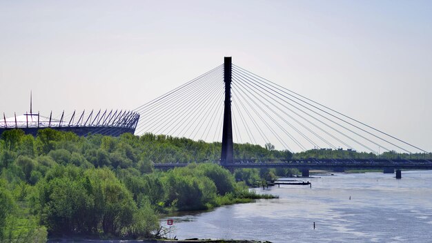 De Swietokrzyski-brug over de Vistula.