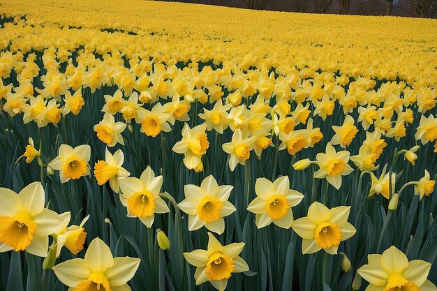 Foto de symfonie van de narcissus