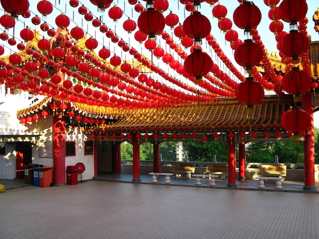 De tempel in Kuala Lumpur Maleisië