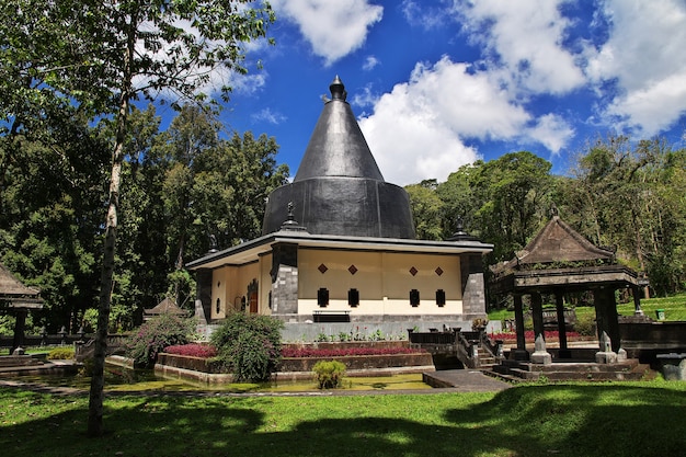 De tempel op het eiland Bali, Indonesië