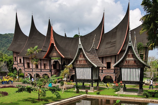 De tempel op Sumatra, Indonesië