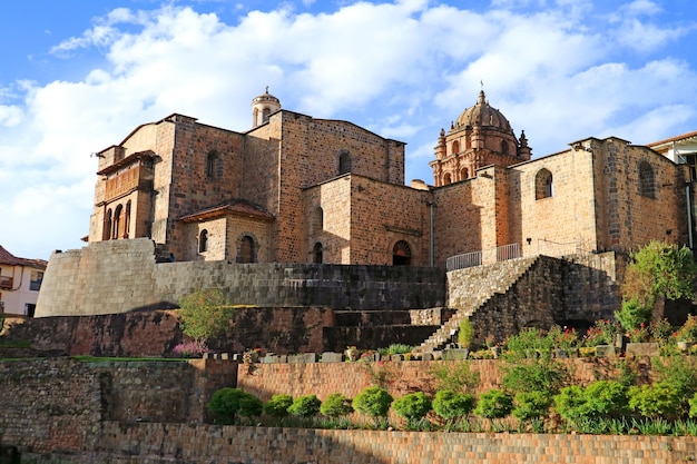 De tempel van de zon van de Inca's of Coricancha