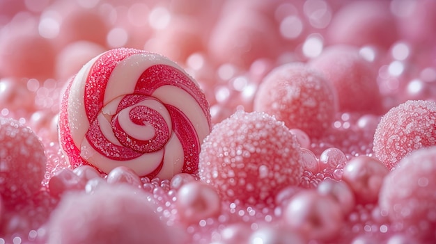 De term Candy Crush creatief gerangschikt met verschillende snoepjes speels verwijzend naar de populaire s
