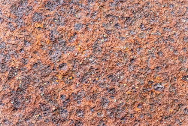 De textuur van het oude roestige metaal.