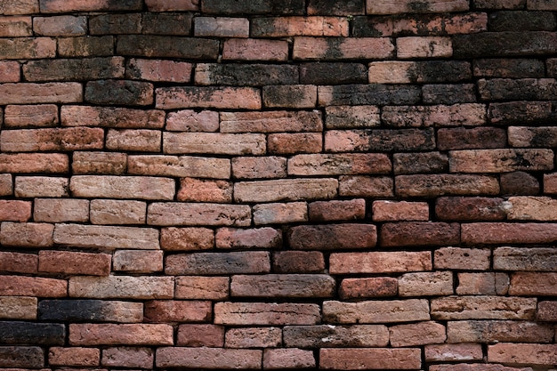 De textuur van oude baksteen oude muur